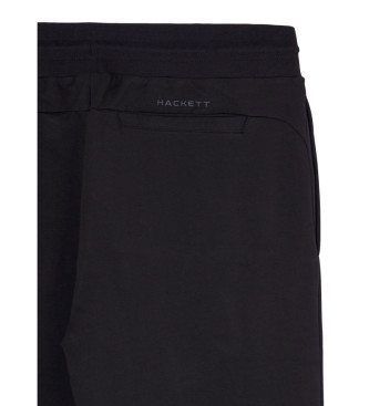 Hackett London Pantaloni Jogger essenziali neri
