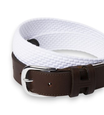 Hackett London Cintur�n Parachute blanco