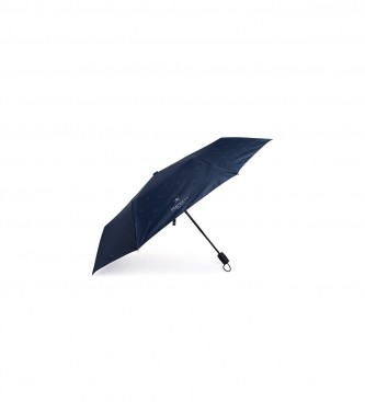 Hackett London paraply Foldningsparaply Print navy