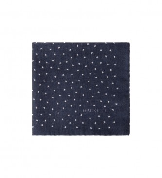 Hackett London Cachecol azul-marinho Bowler Dot