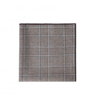 Hackett London Pauelo Windowpane Hank taupe