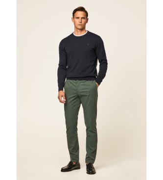 Hackett London Chino Perfect Tencel grnne bukser