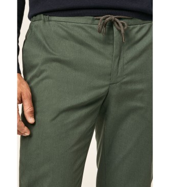 Hackett London Calas verdes Chino Perfect Tencel