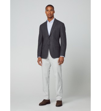 Hackett London Blejzer Performance sive barve 