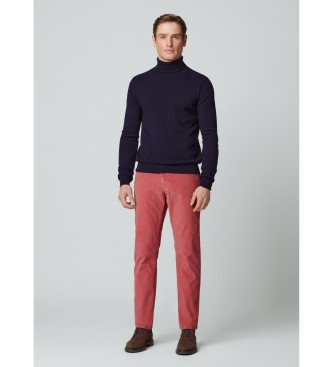 Hackett London Pigment trousers red