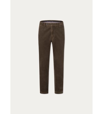 Hackett London Pigment Cord bukser brun