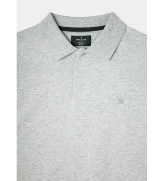 Hackett Pima Cotton gray polo shirt