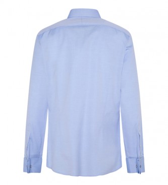 HACKETT Pinpoint DC Shirt azul claro