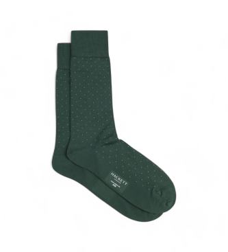 Hackett London Polkadot socks green