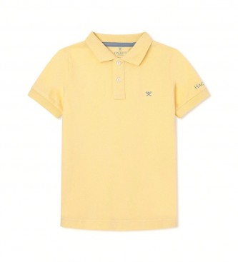 Hackett London Polo bawełniane żółte