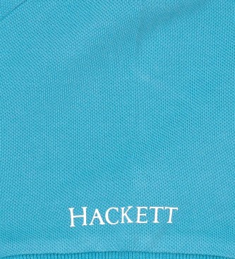 Hackett London Polo katoen blauw