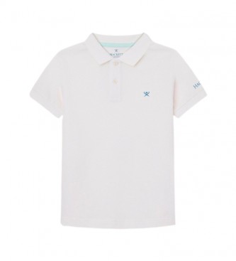 Hackett London Polo Algodn blanco