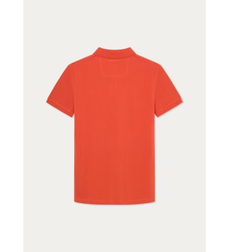 Hackett London Polo Amr met tip oranje