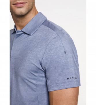 Hackett London Cationic blue polo shirt