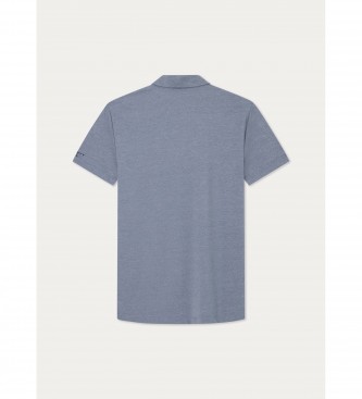 Hackett London Cationic blue polo shirt
