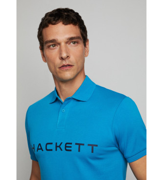 Hackett London Polo blu essenziale