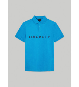 Hackett London Polo blu essenziale