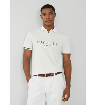 Hackett London Heritage Classic Polohemd wei