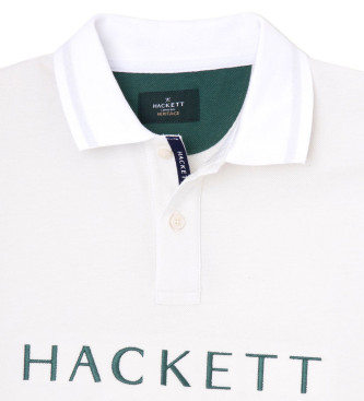 Hackett London Heritage Classic Polo shirt white