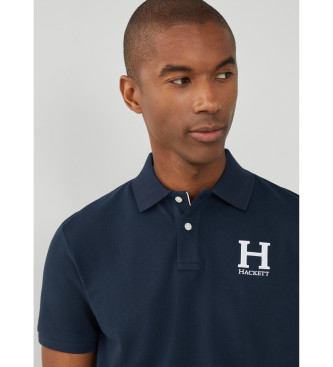 Hackett London Plo Heritage H Logo em azul-marinho