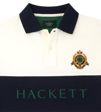 Hackett London Heritage Poloshirt wit paneel