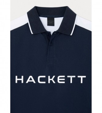 Hackett London Polo Hs navy