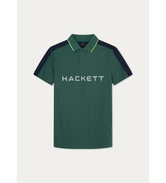 Hackett London Polo Hs Multi groen
