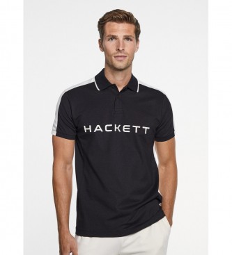Hackett London Polo Hs noir
