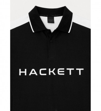 Hackett London Polo Hs czarny