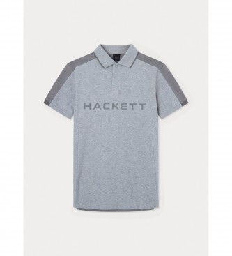 Hackett London Camisa Polo de manga curta Cinzenta