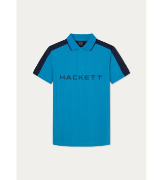 Hackett London Multiblaues Poloshirt