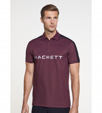 Hackett London Poloshirt Multi lila