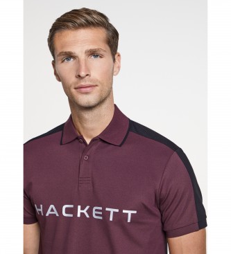 Hackett London Poloshirt Multi lila