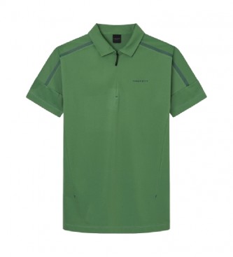 Hackett London Stretch-Piqu-Polo grn