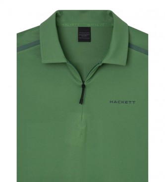 Hackett London Stretch-Piqu-Polo grn