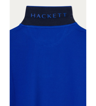Hackett London Polo Slim Fit Logo bl
