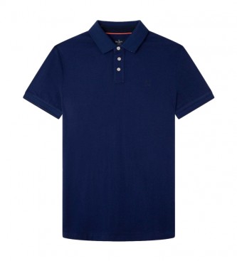 Hackett London Polo da bagno blu scuro