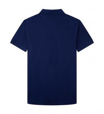 Hackett London Polo da bagno blu scuro