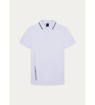 Hackett London Polo tecnica bianca