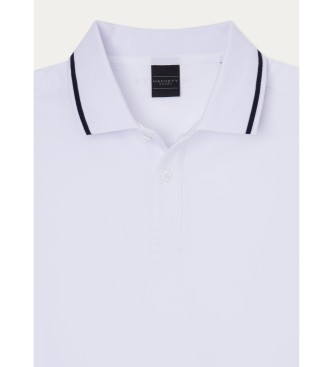 Hackett London Polo tecnica bianca