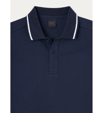 Hackett London Polo majica Tech navy