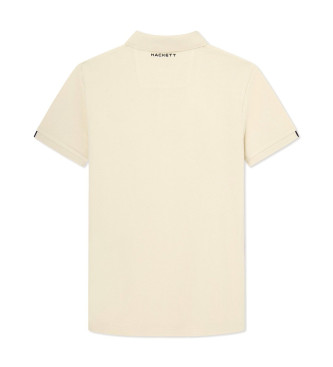Hackett London Poloko majica s konicami v bež barvi