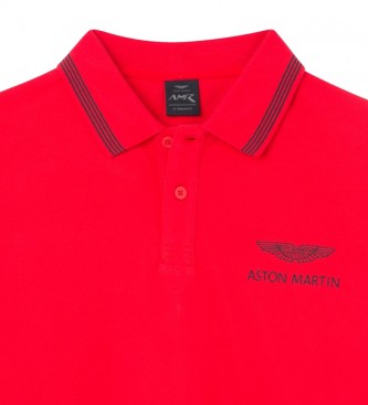 Hackett London Polo Tipped Red