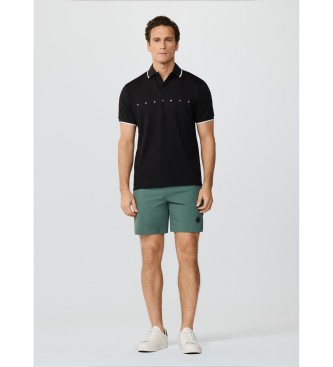 Hackett London Polo majica z logotipom classic navy