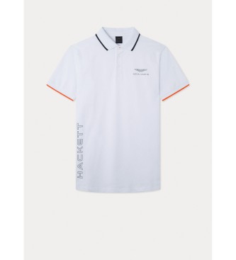 Hackett London Collo sportivo a righe bianche