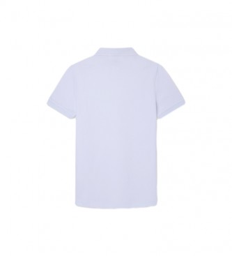 Hackett London Polo Maxi Logo Blanco