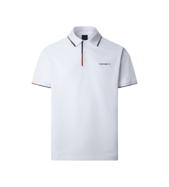 Hackett London Poloshirt wei