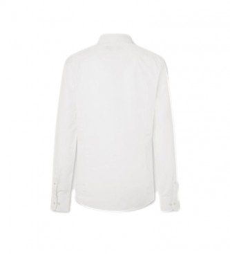 Hackett London Camisa Poplin Blanco