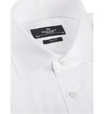 Hackett London Camisa Poplin Blanco