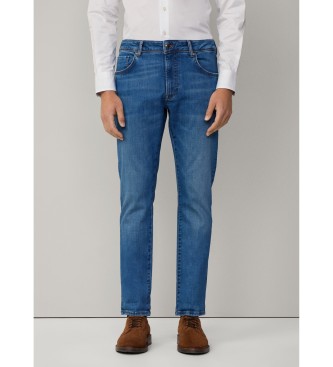 Hackett London Jeans blu slim fit